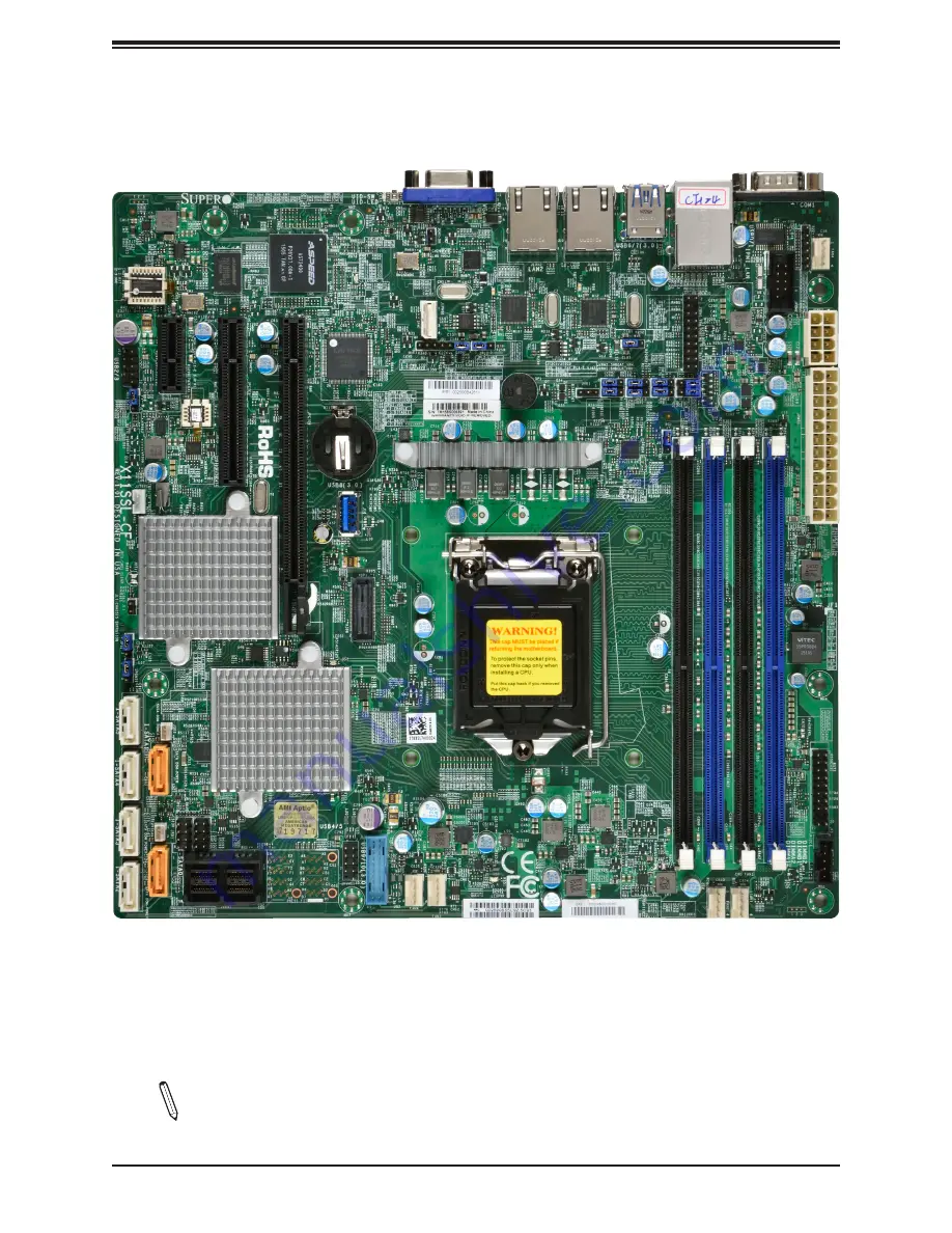 Supermicro X11SSL-CF User Manual Download Page 9