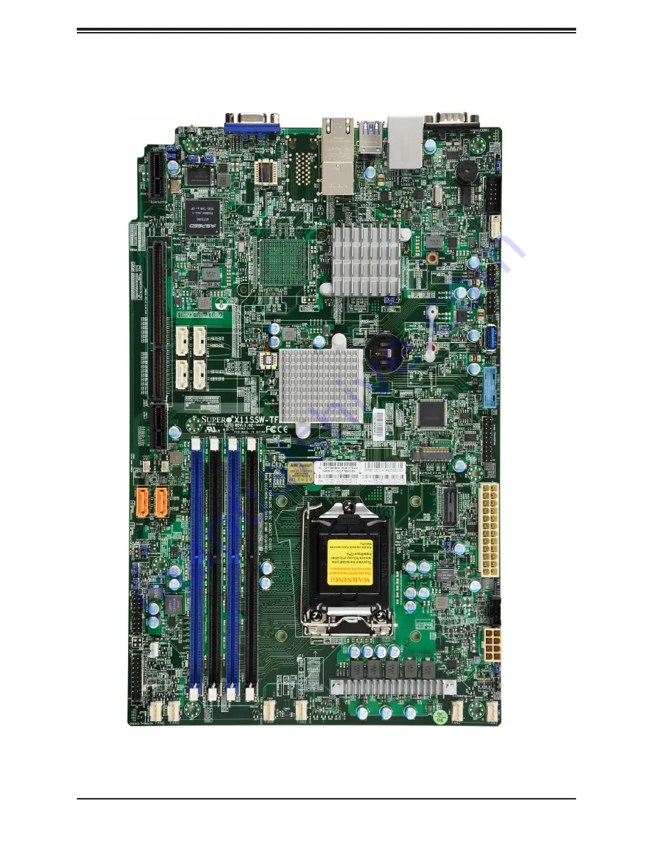 Supermicro X11SSW-4TF User Manual Download Page 9