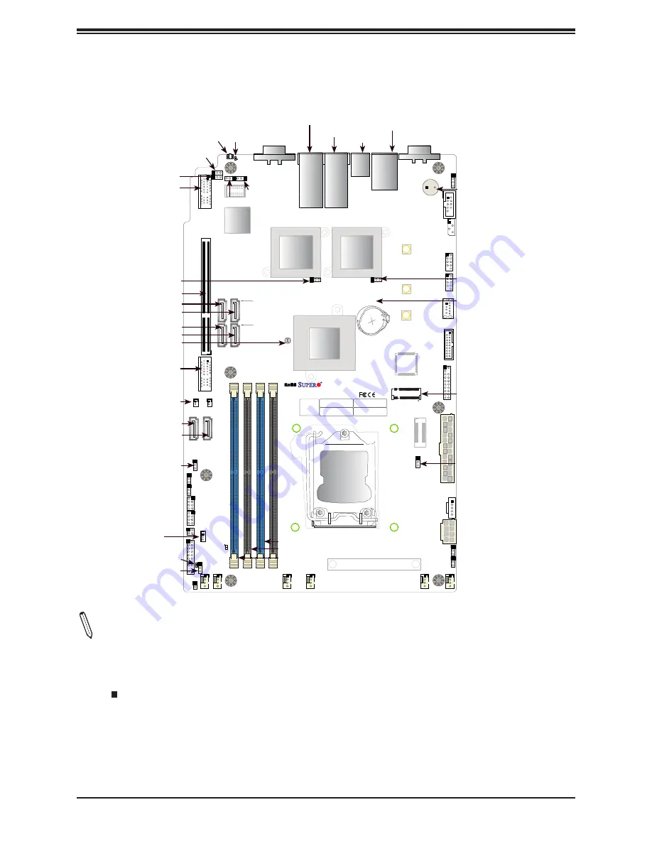 Supermicro X11SSW-4TF User Manual Download Page 12