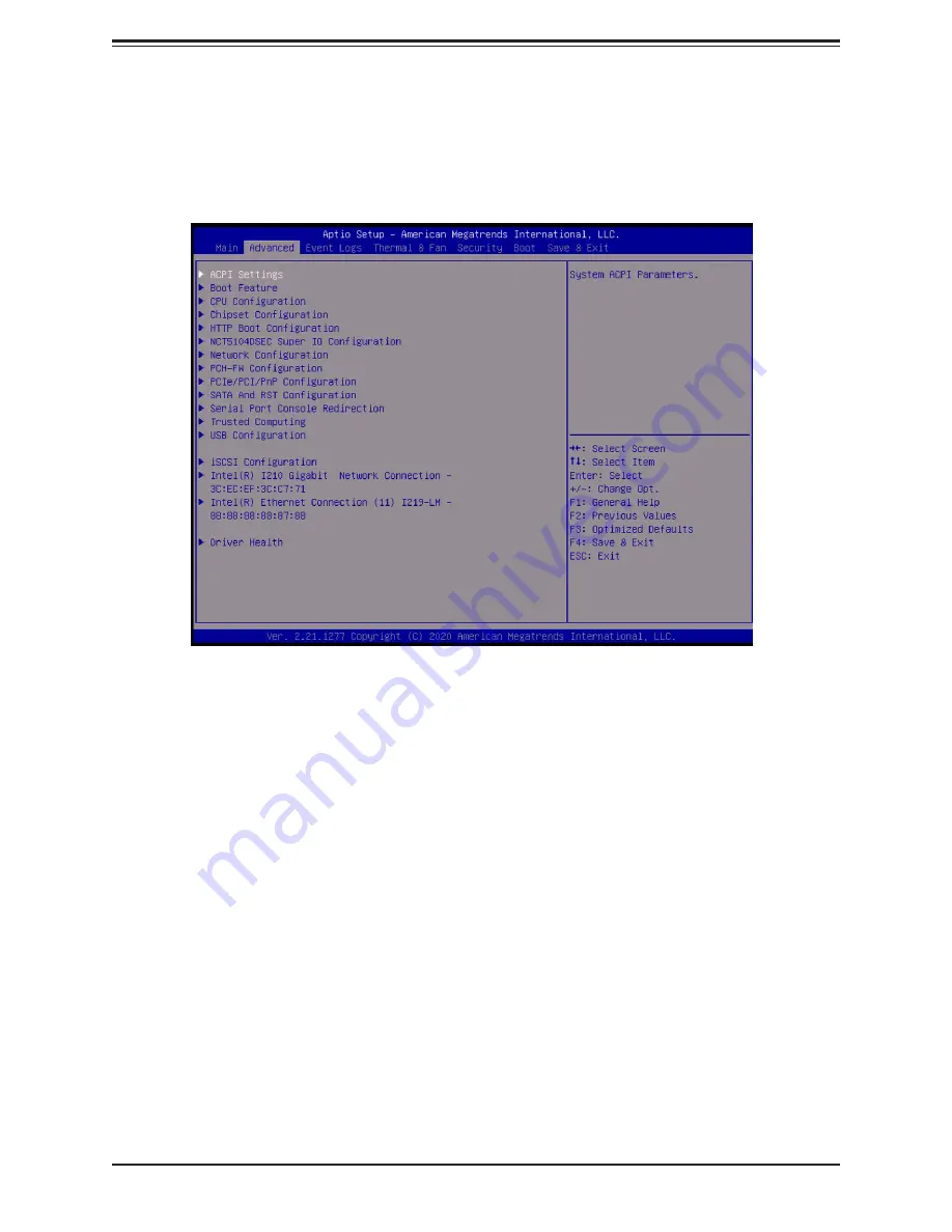 Supermicro X12SCQ User Manual Download Page 69