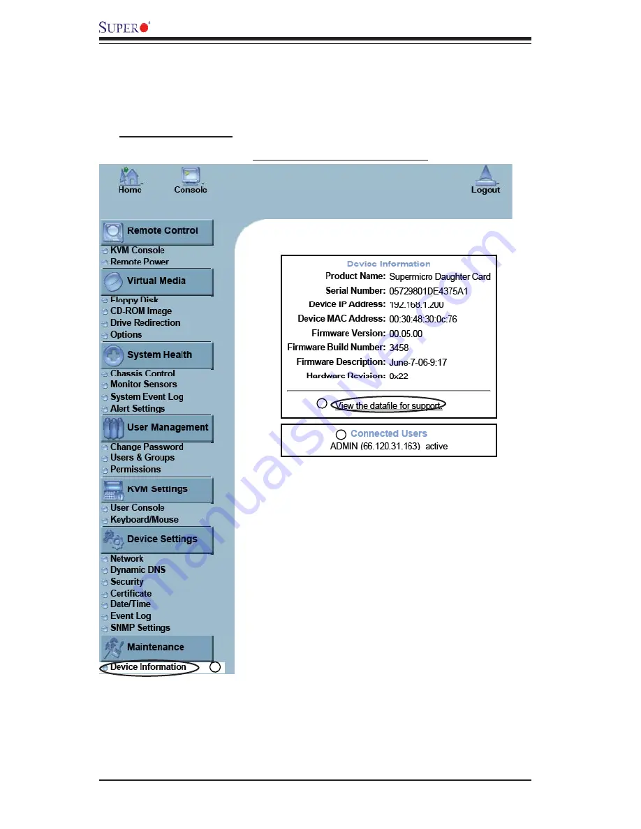 Supero AOC-SIM1U Add-on Card Скачать руководство пользователя страница 52