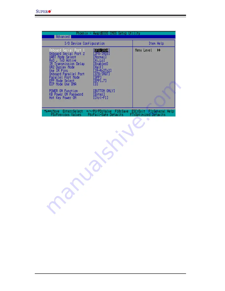 Supero P8SGA User Manual Download Page 62