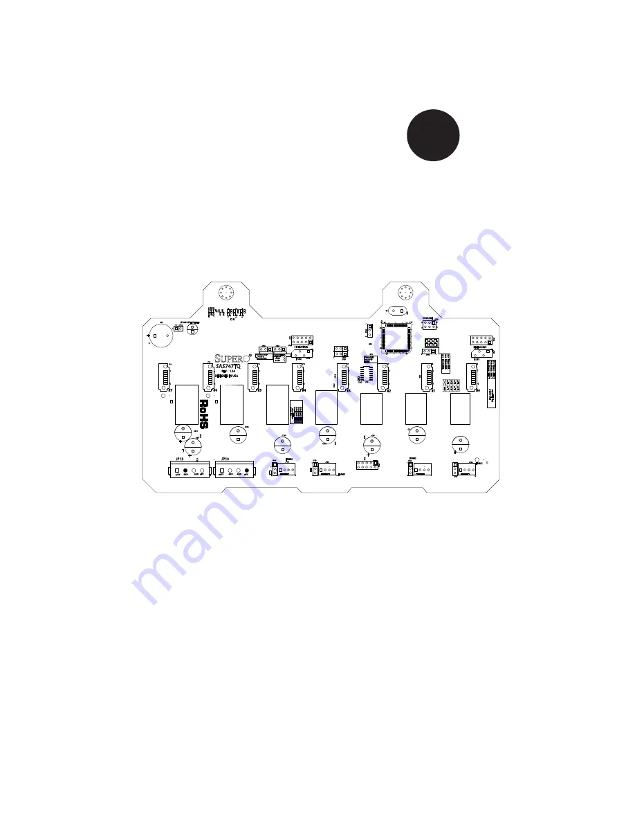 Supero SAS-747TQ BACKPLANE User Manual Download Page 1