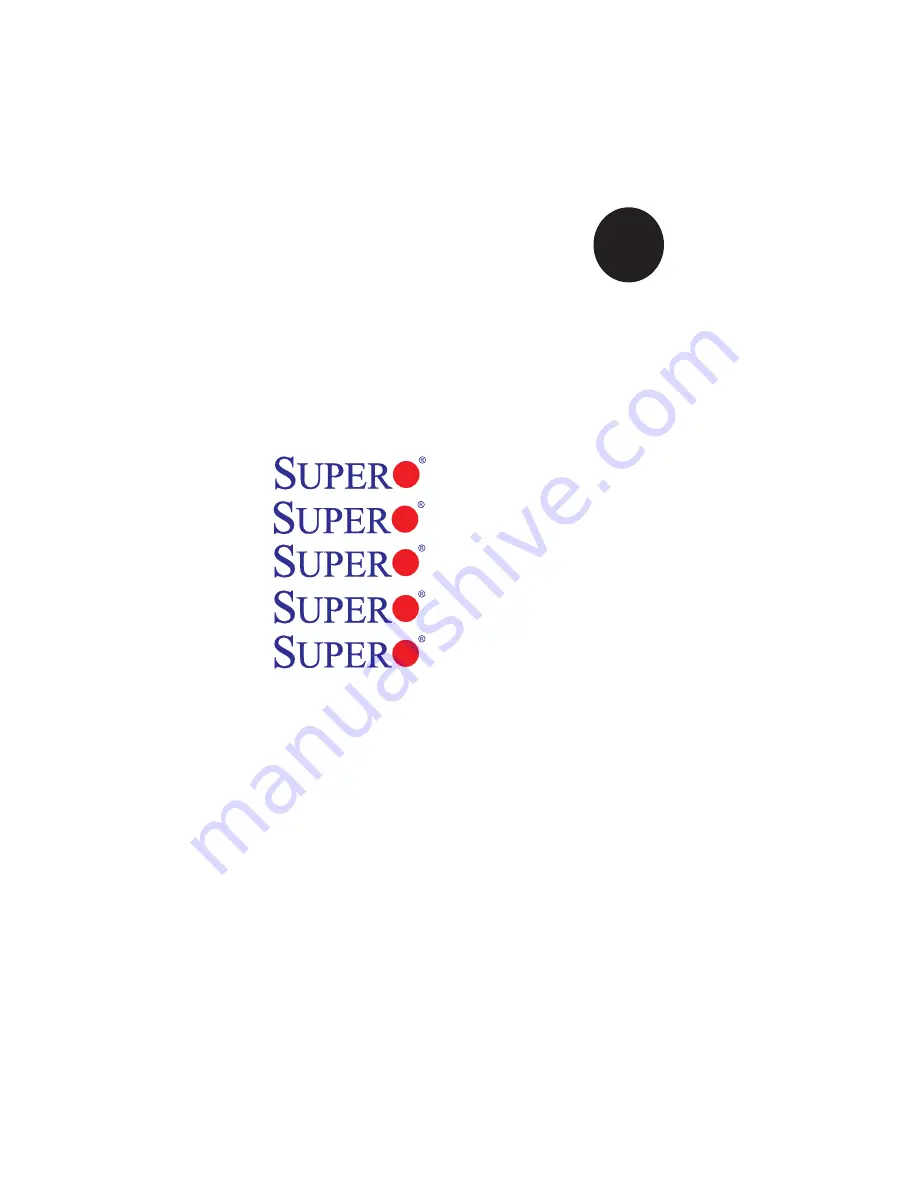 Supero X7DCT-3 User Manual Download Page 1