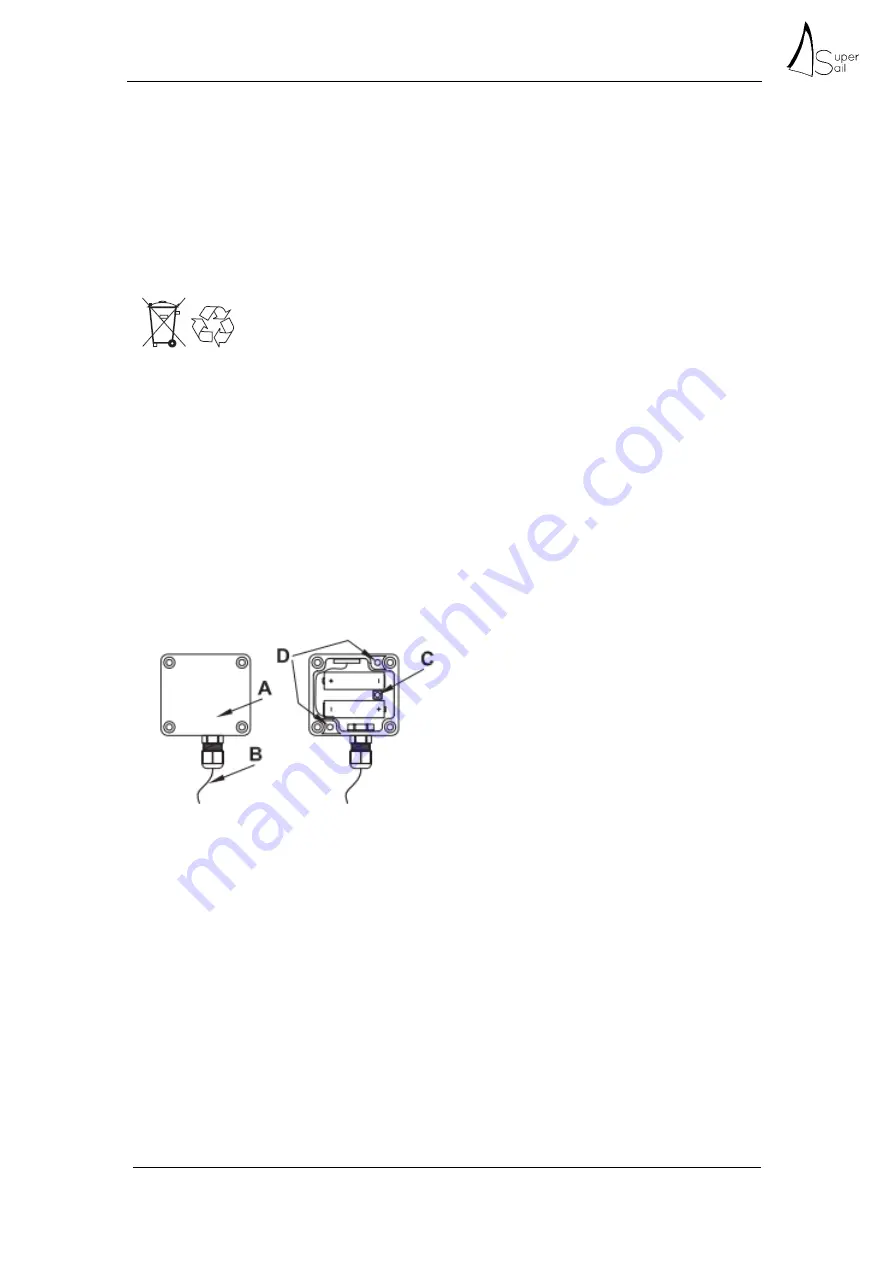 SuperSail Wireless Temperature Sensor Installation Manual Download Page 4