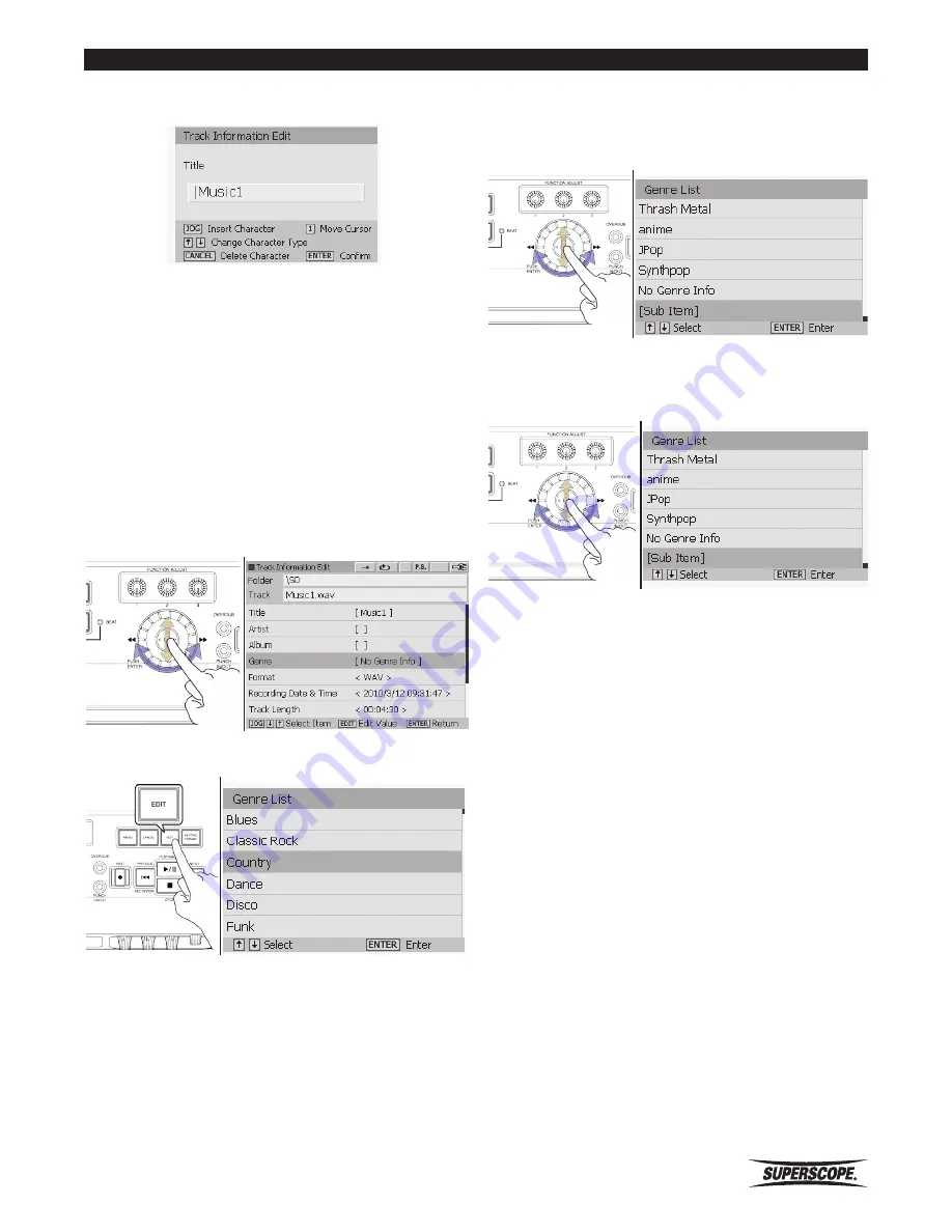 Superscope PSD410 User Manual Download Page 63