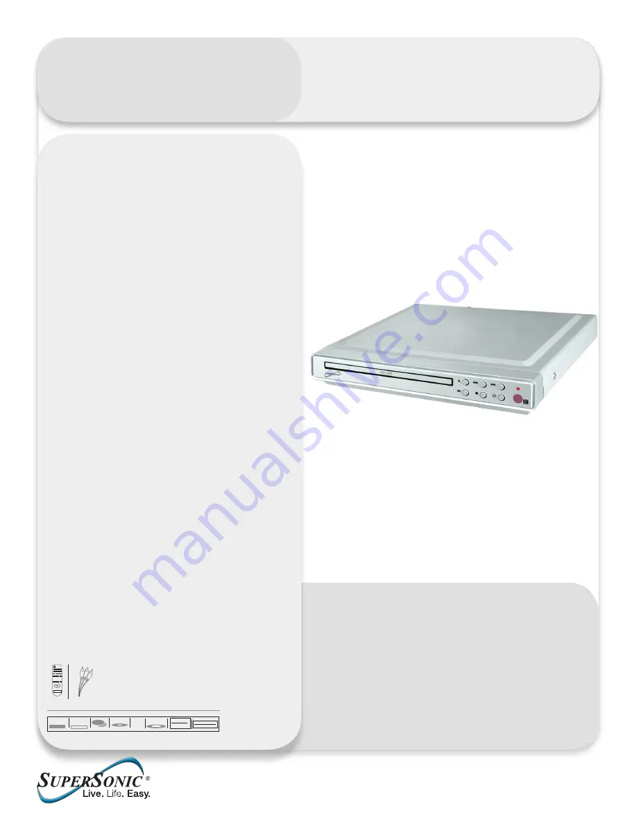 Supersonic SC-22D Specifications Download Page 1