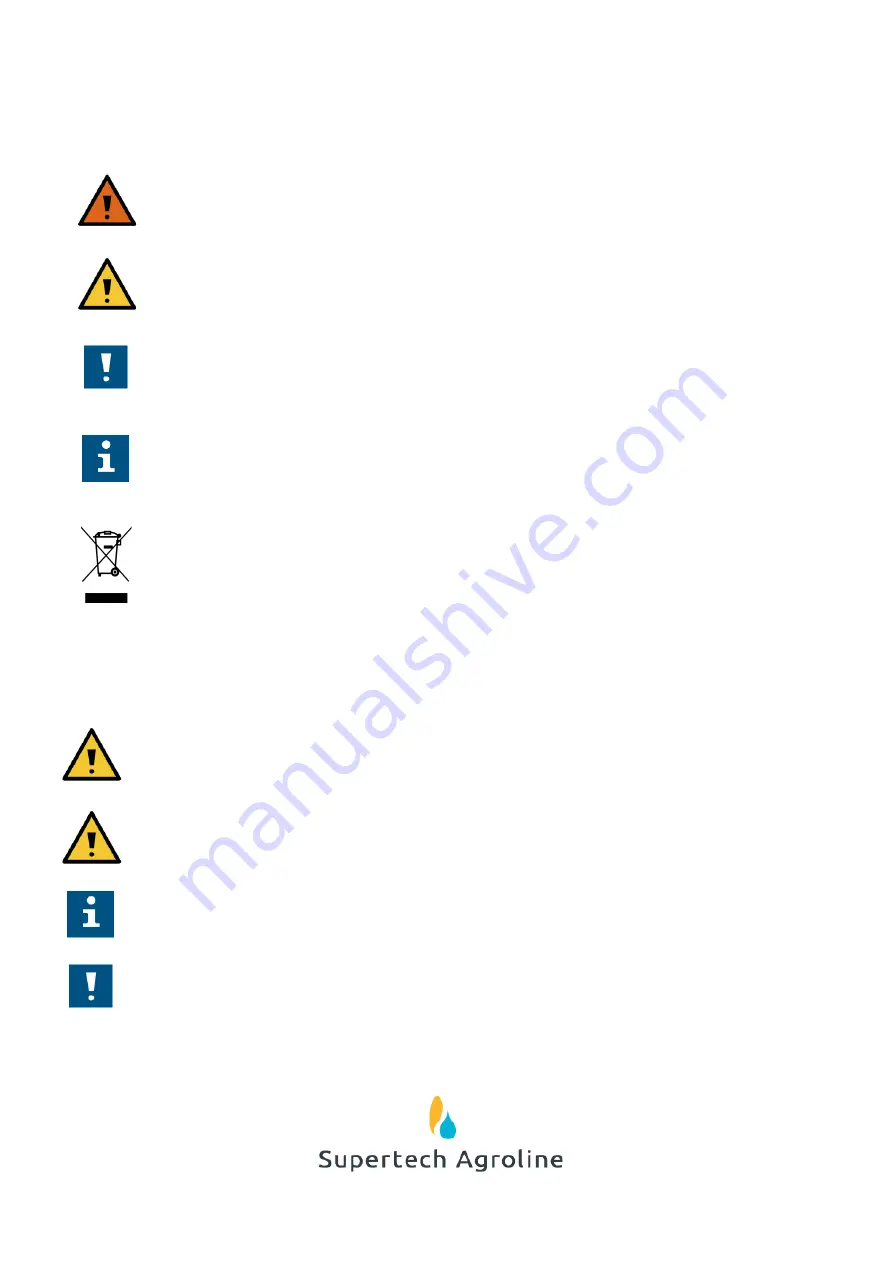 Supertech agroline Superpro User Manual Download Page 3