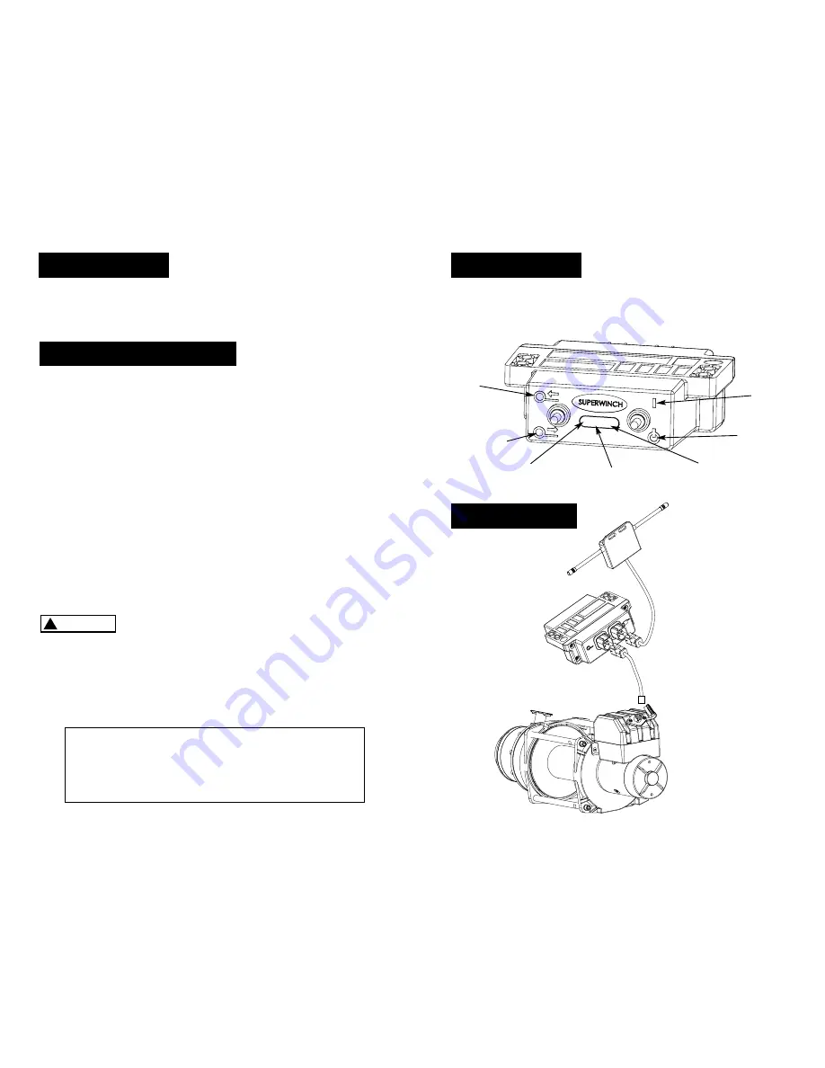 Superwinch 06302 Owner'S Manual Download Page 4