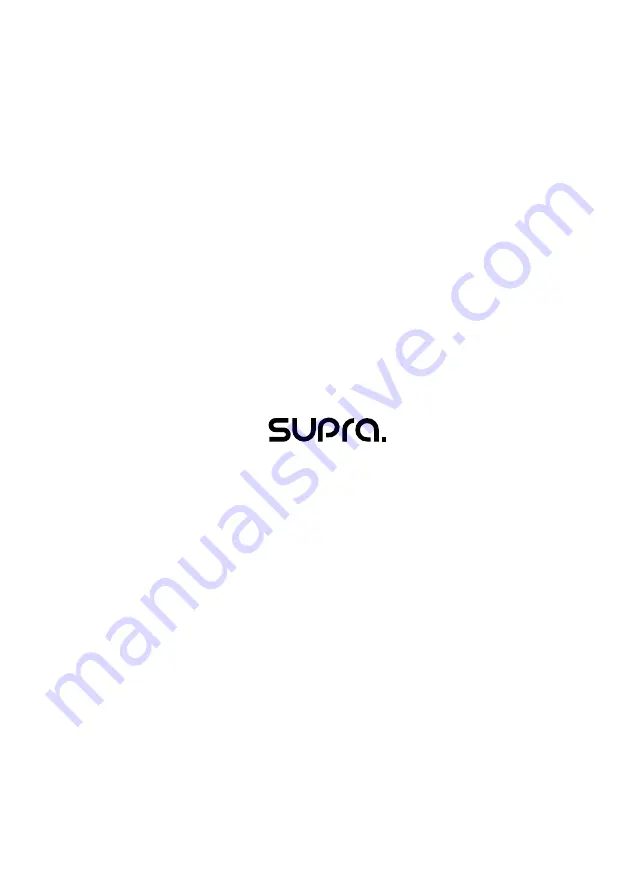 Supra ORSO 1500 Instructions For Use Manual Download Page 48