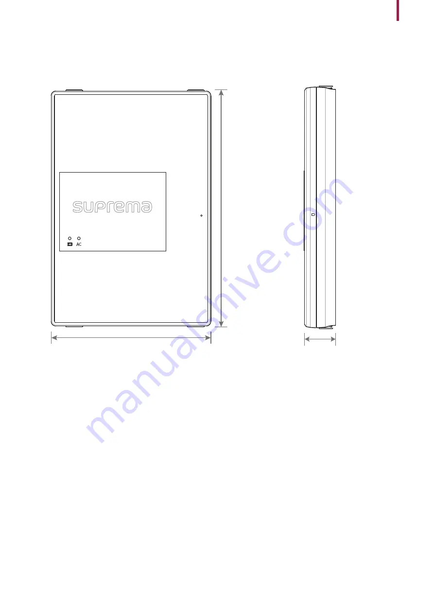 suprema Enclosure ENCR-10 Installation Manual Download Page 16