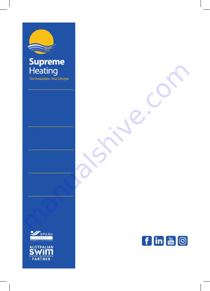 Supreme Heating Heatseeker NovaS Installation & User Manual Download Page 2