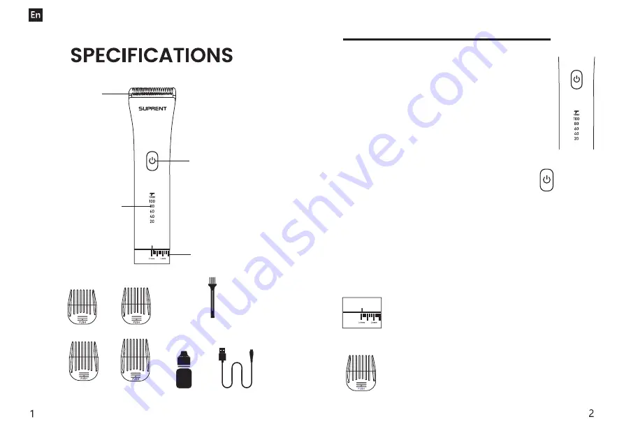 SUPRENT HC315 User Manual Download Page 1