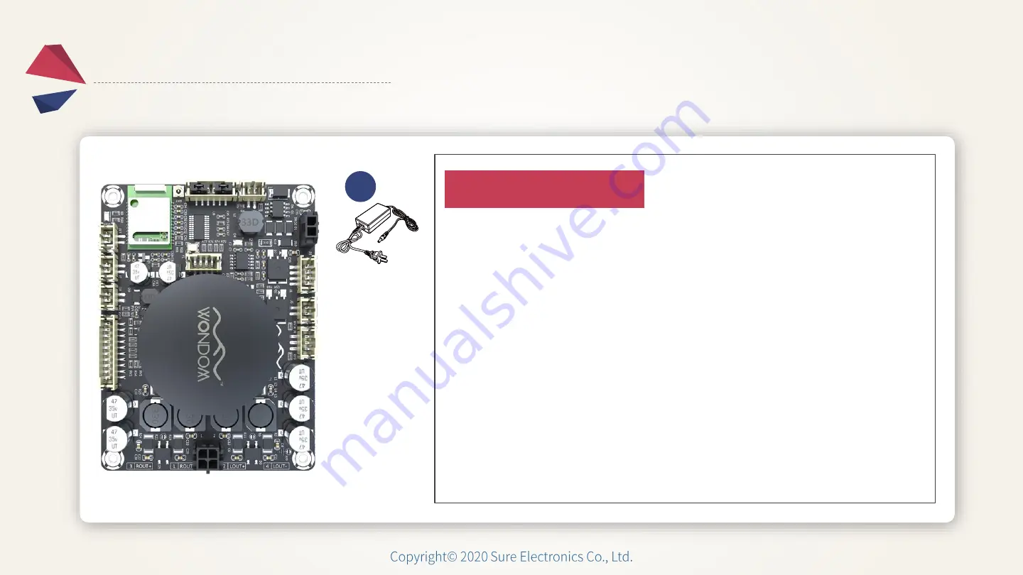 Sure Electronics JAB2v2 Connection Manual Download Page 5