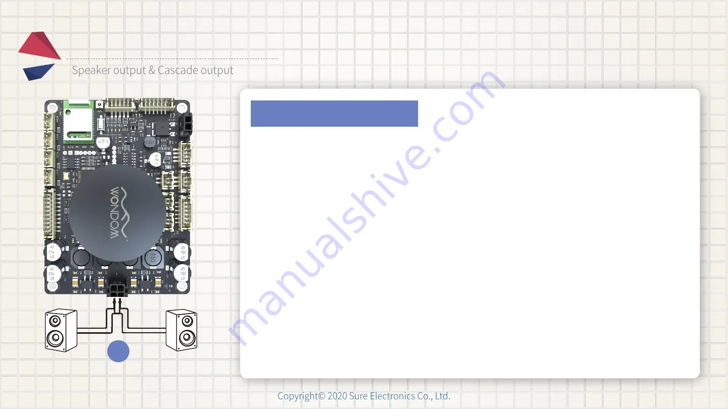 Sure Electronics JAB3+ Connection Manual Download Page 12