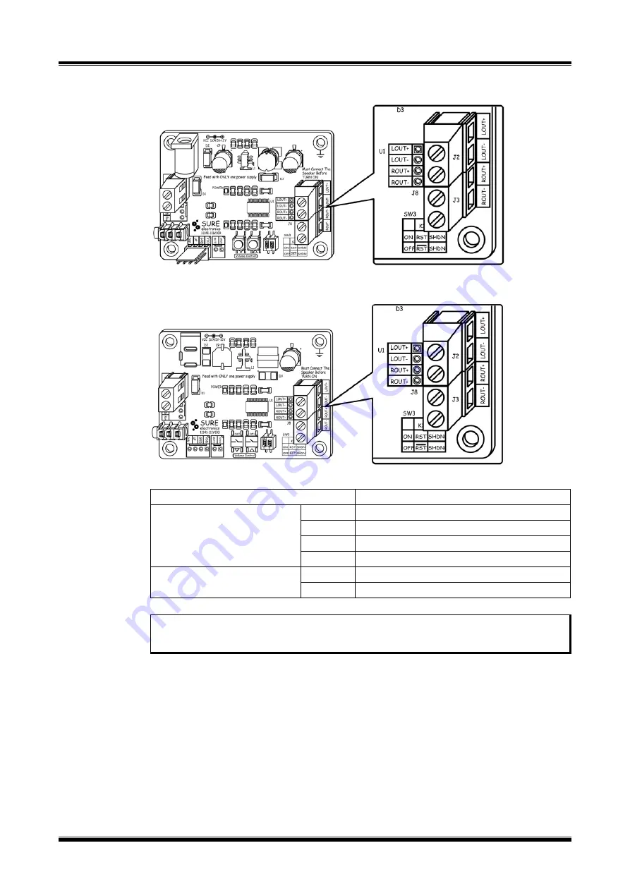 Sure Electronics PAM8803 Скачать руководство пользователя страница 10