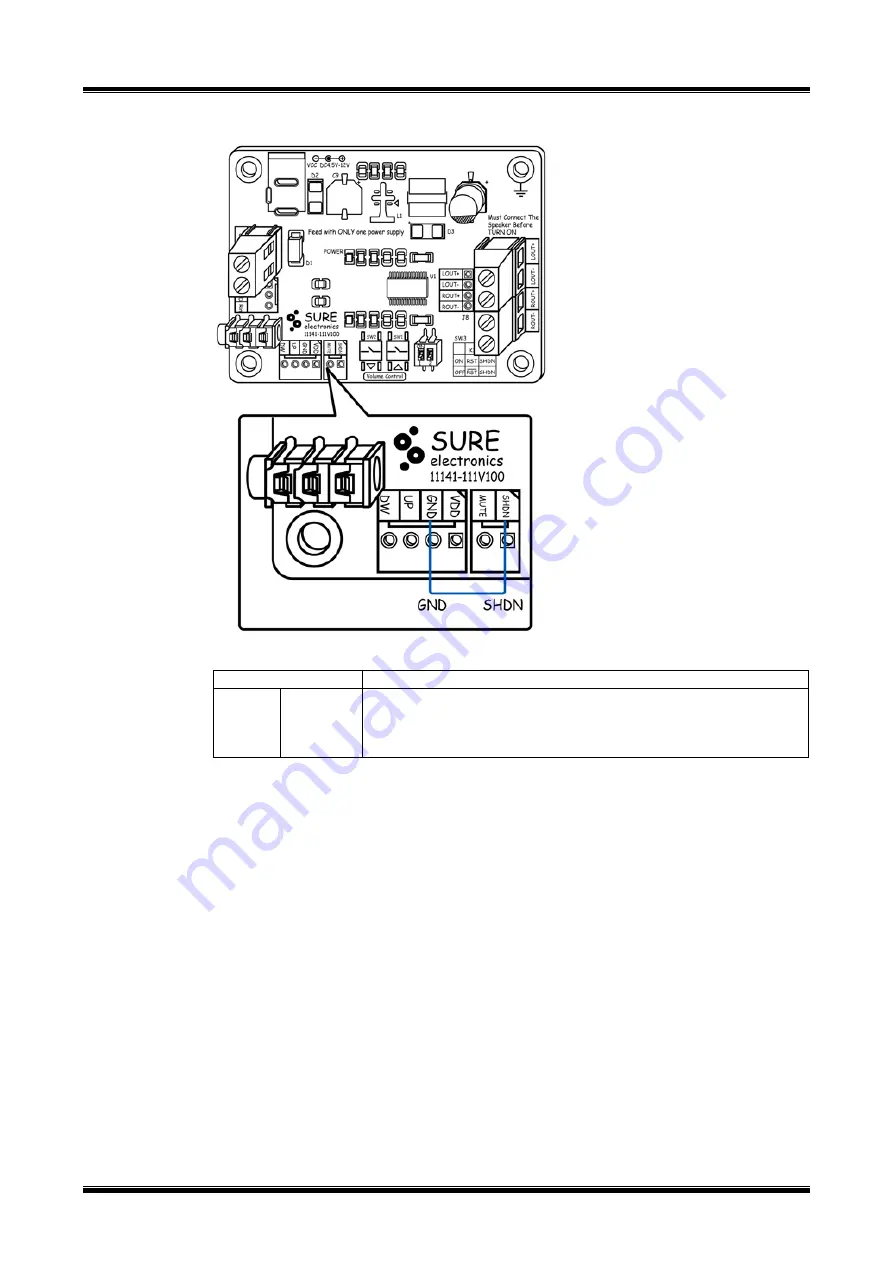 Sure Electronics PAM8803 User Manual Download Page 13