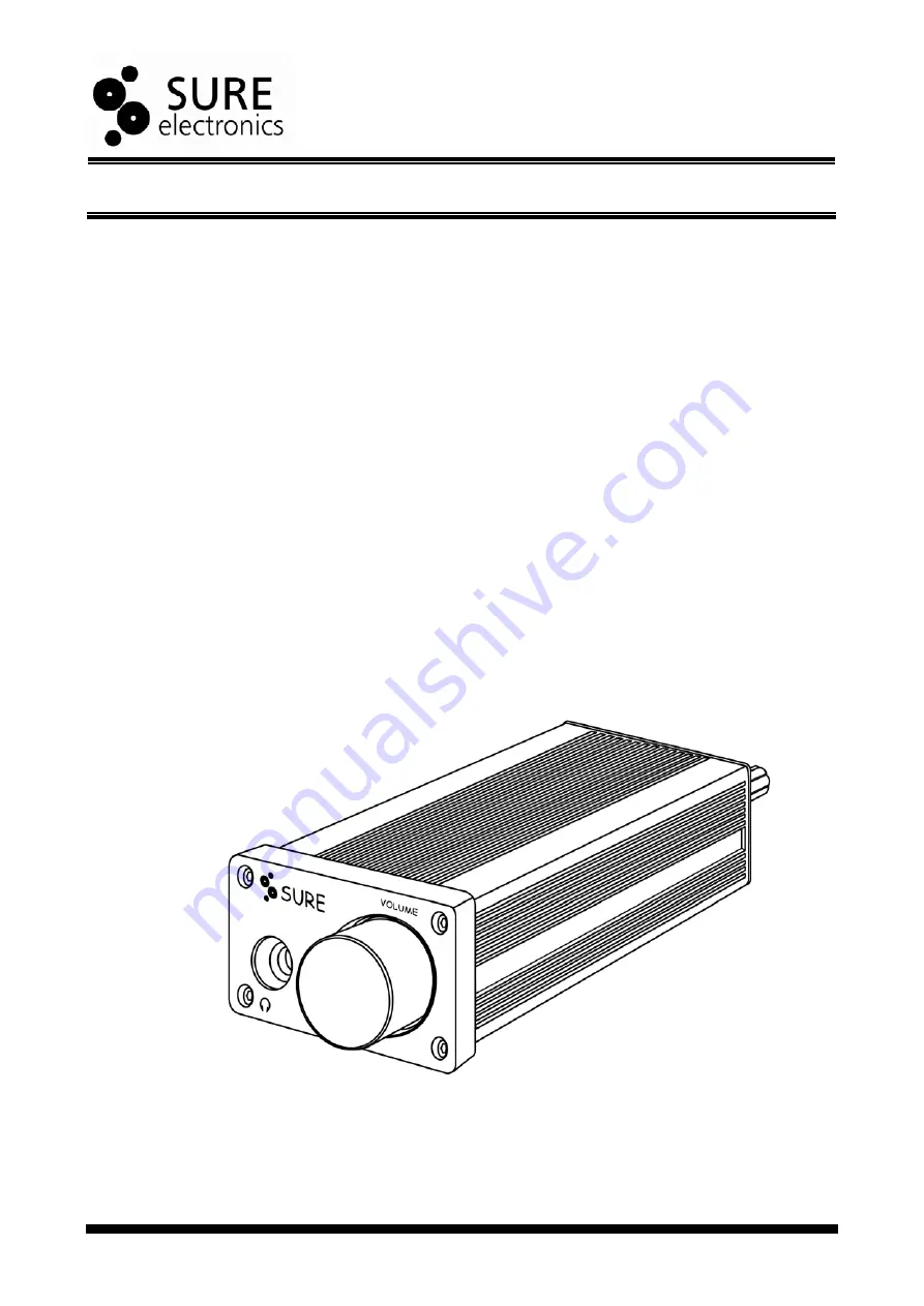 Sure Electronics TDA7492 User Manual Download Page 5