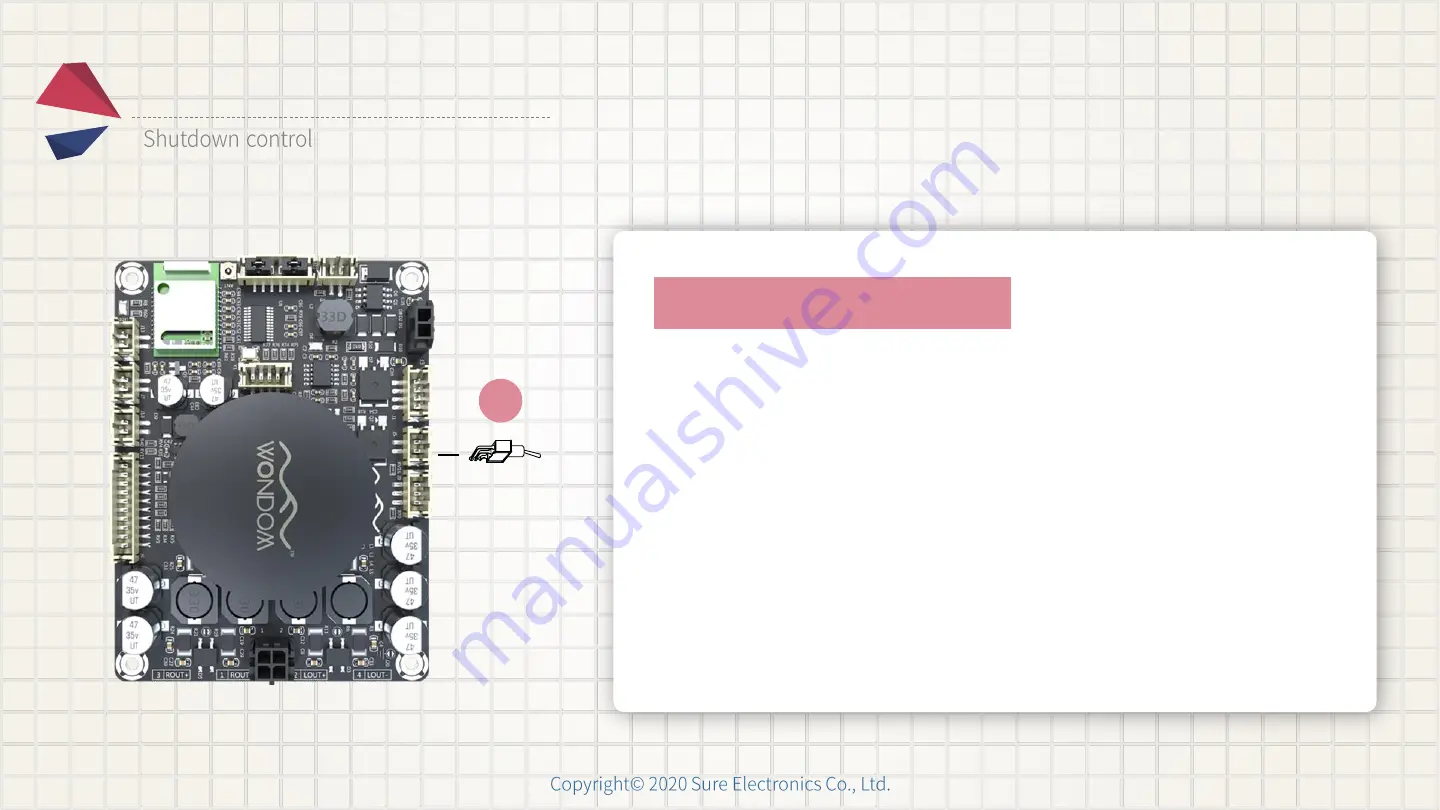 Sure Electronics WONDOM JAB2 Connection Manual Download Page 16