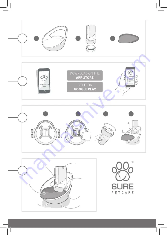 SURE petcare Felaqua Connect iCWS Series Скачать руководство пользователя страница 3