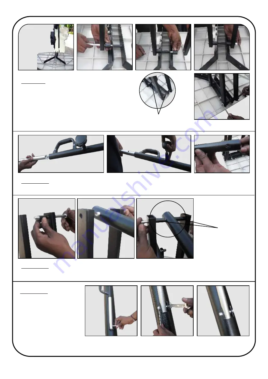 SURE SHOT 513 ST. LOUIS Assembly Instructions Manual Download Page 6