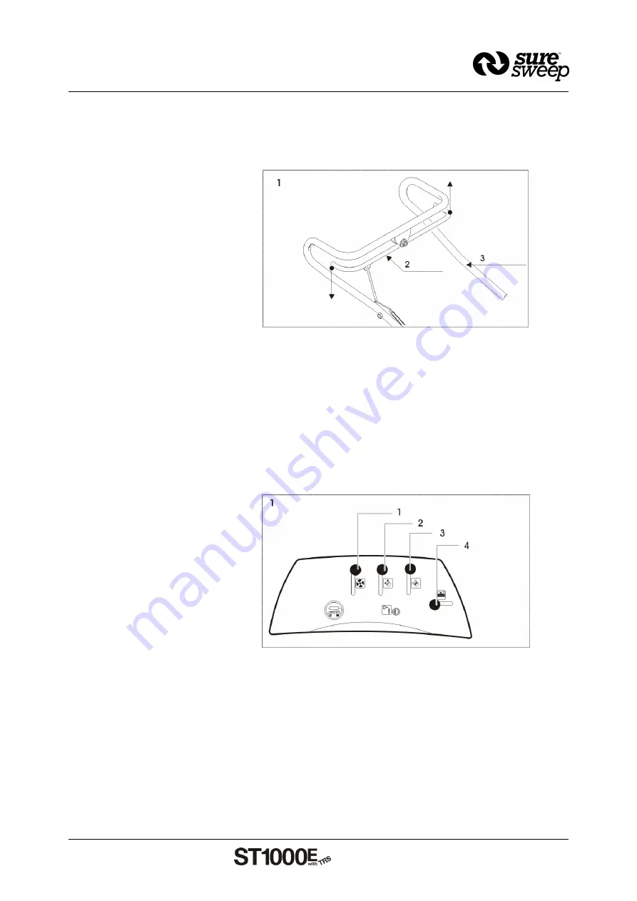 Sure Sweep ST1000E with TRS Operating Manual Download Page 12