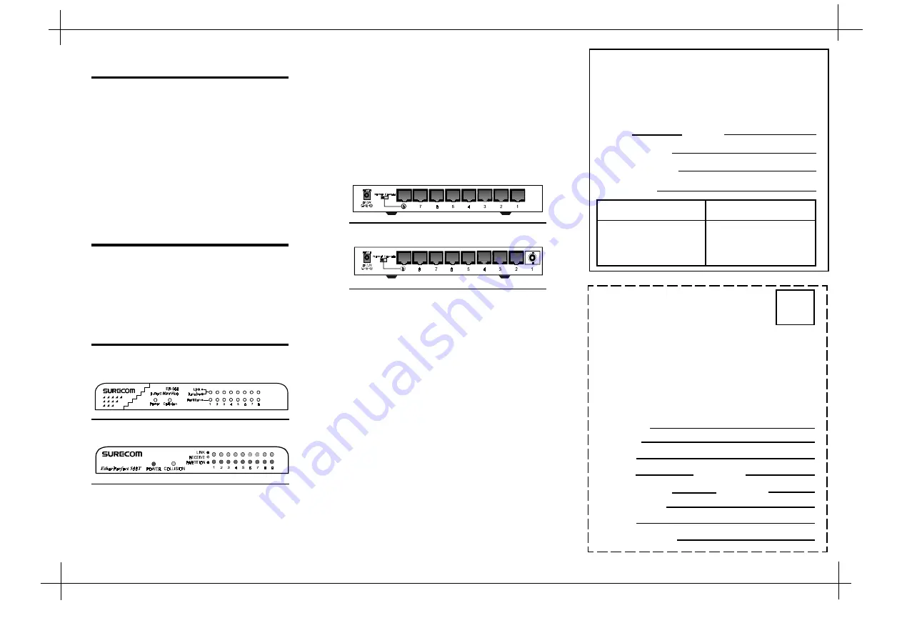 Surecom EP-508 Скачать руководство пользователя страница 1