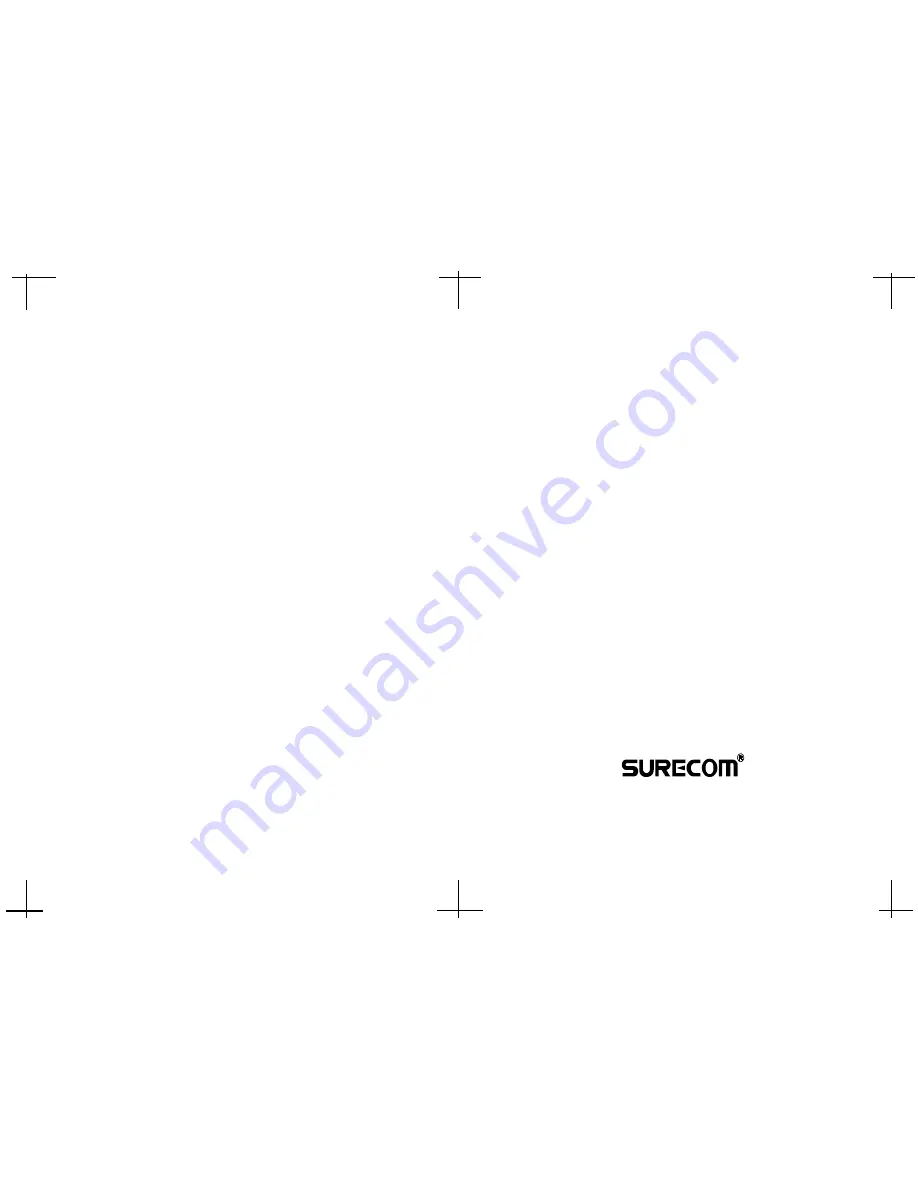 Surecom EP-516DX-T User Manual Download Page 1