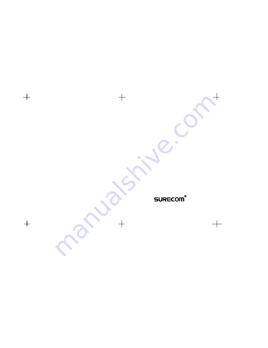 Surecom EP-816DX-FS User Manual Download Page 1