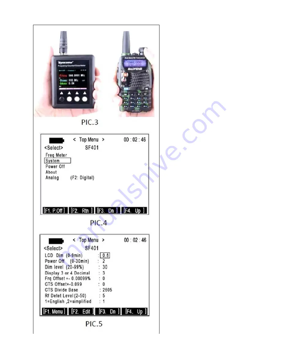 Surecom SF-401 Скачать руководство пользователя страница 5