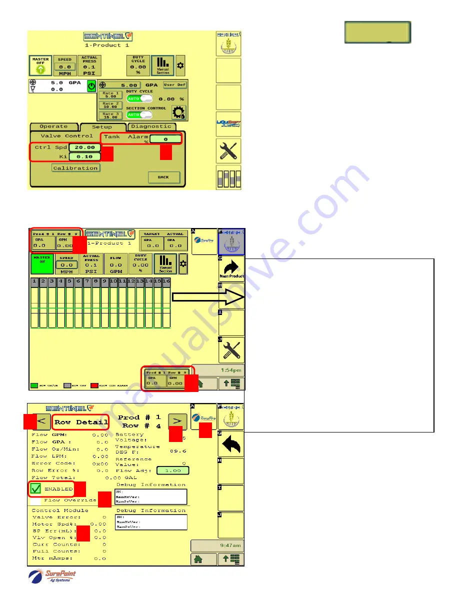 SurePoint SENTINEL Manual Download Page 45