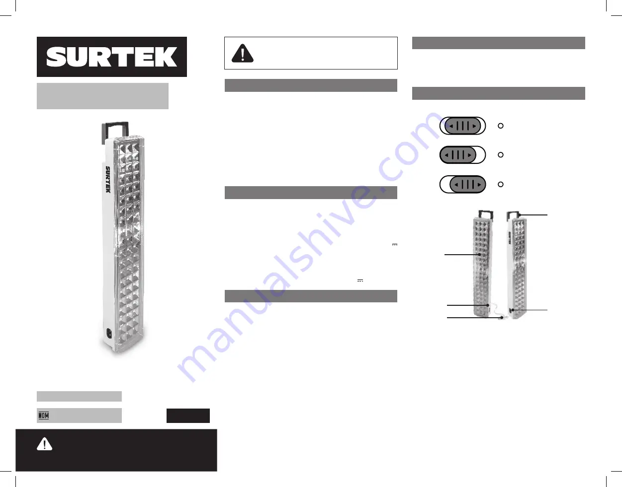 Surtek 136108 Скачать руководство пользователя страница 2