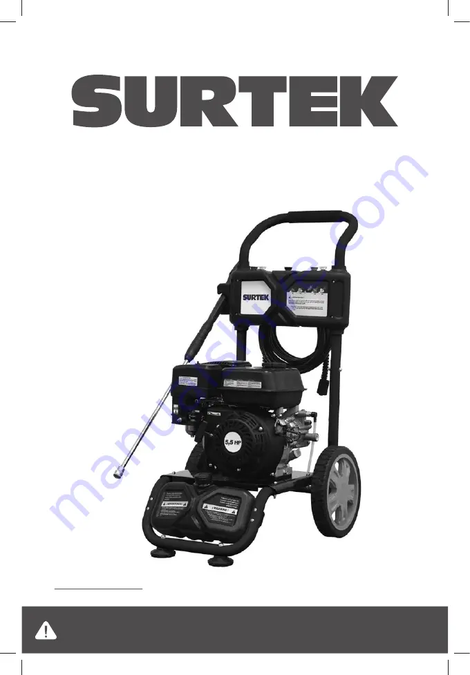 Surtek HG755 User Manual And Warranty Download Page 1