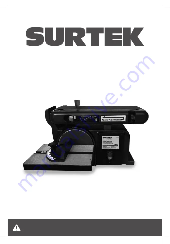 Surtek LE612 User Manual And Warranty Download Page 1