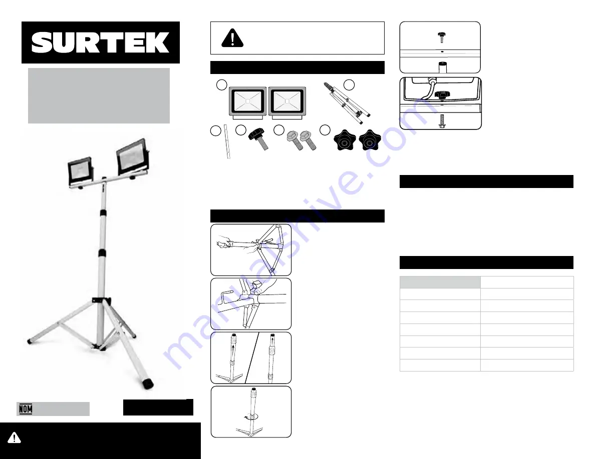 Surtek REF20X2 Quick Start Manual Download Page 1