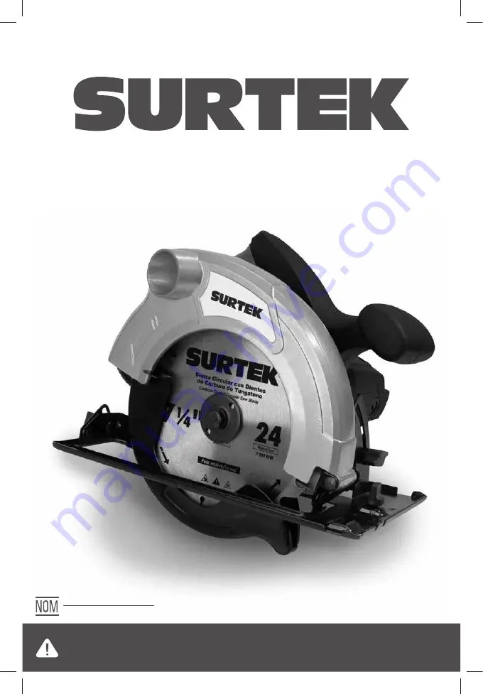 Surtek SC707A Manual Download Page 1