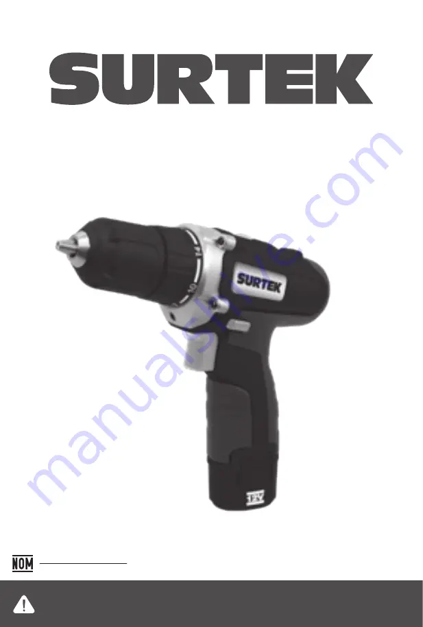 Surtek TBA612 User Manual And Warranty Download Page 1