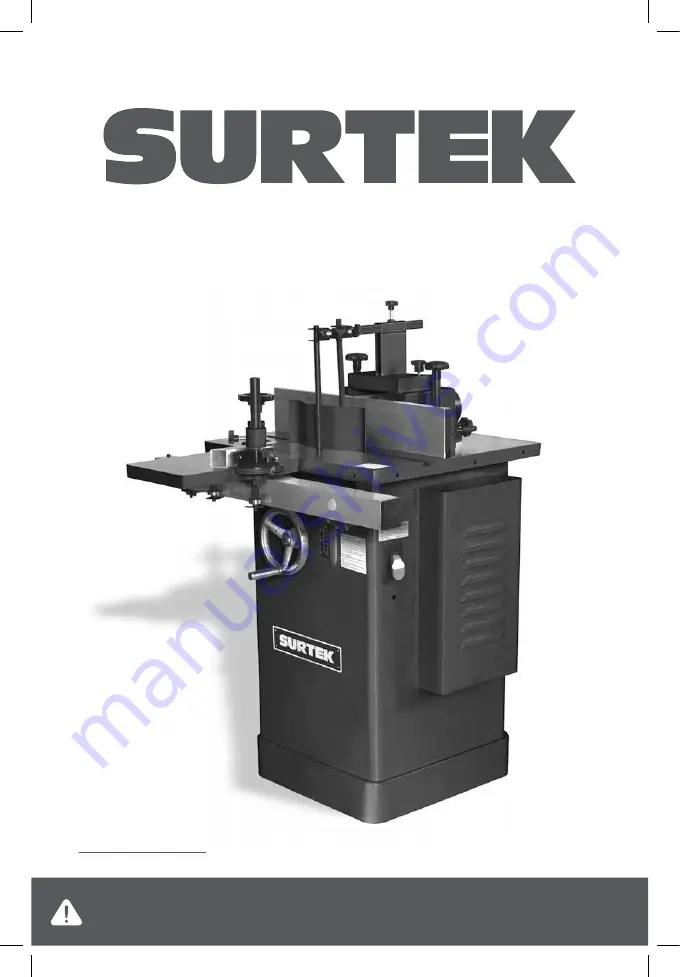 Surtek TR702A User Manual And Warranty Download Page 1