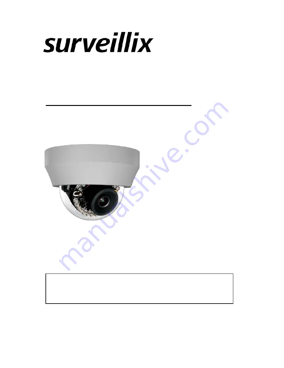 Surveillix IKS-WR7412 Скачать руководство пользователя страница 1