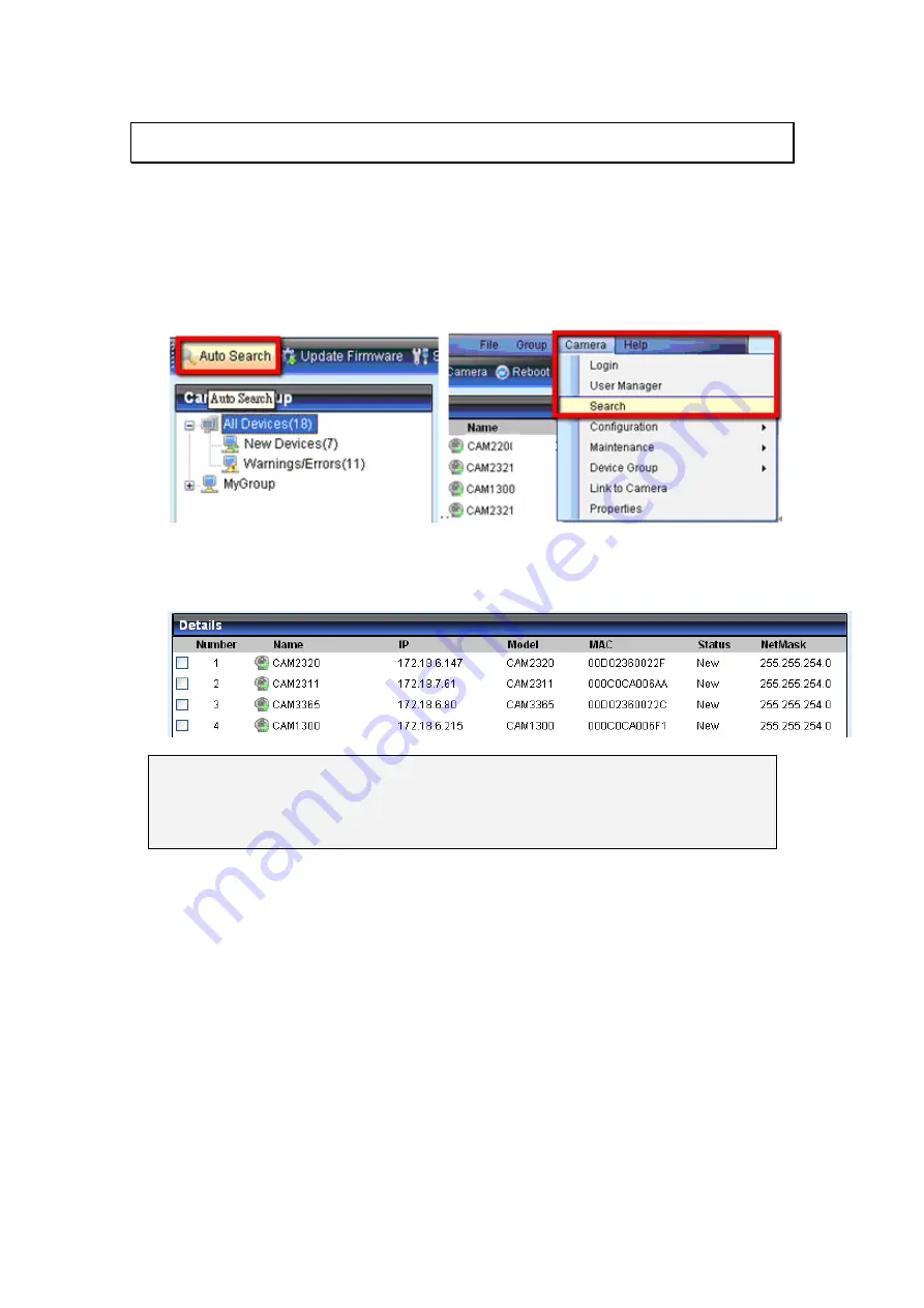 Surveon CAM12 Series User Manual Download Page 45