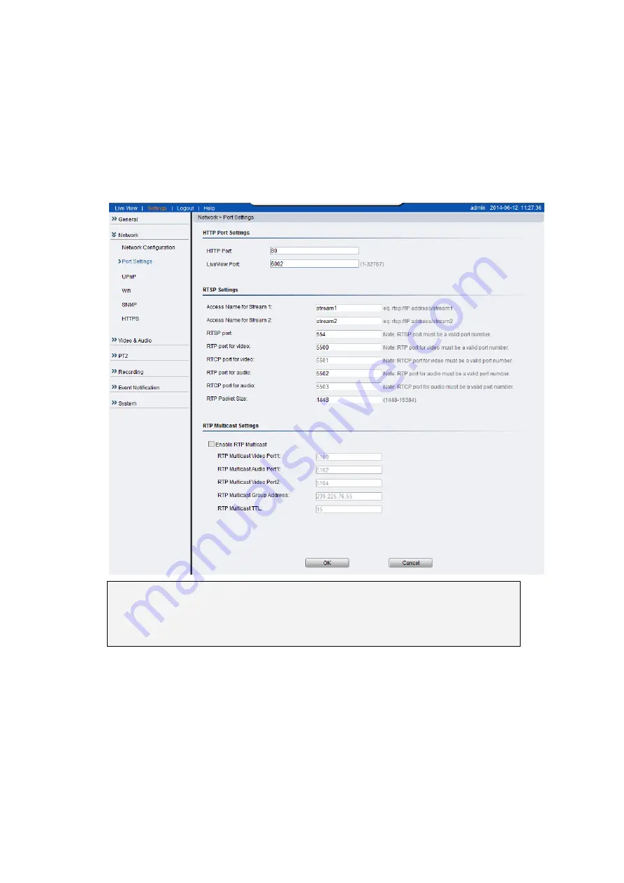 Surveon CAM12 Series User Manual Download Page 65