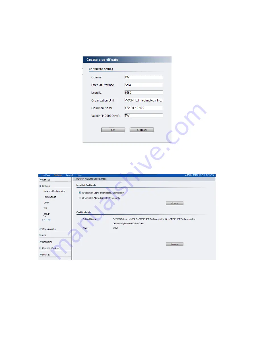 Surveon CAM12 Series User Manual Download Page 71