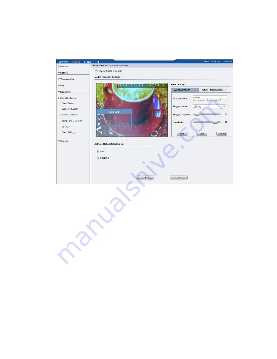 Surveon CAM1200 User Manual Download Page 78