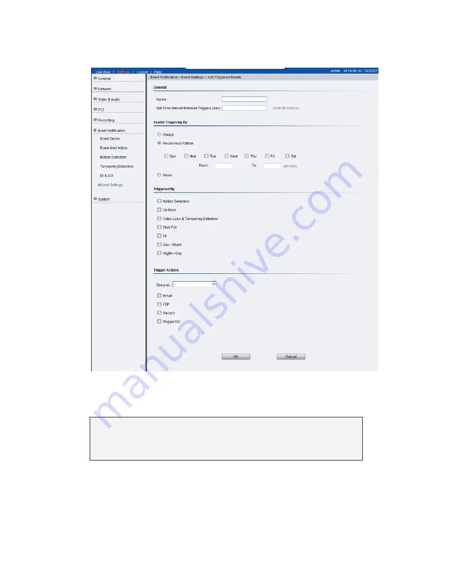 Surveon CAM1200 User Manual Download Page 84