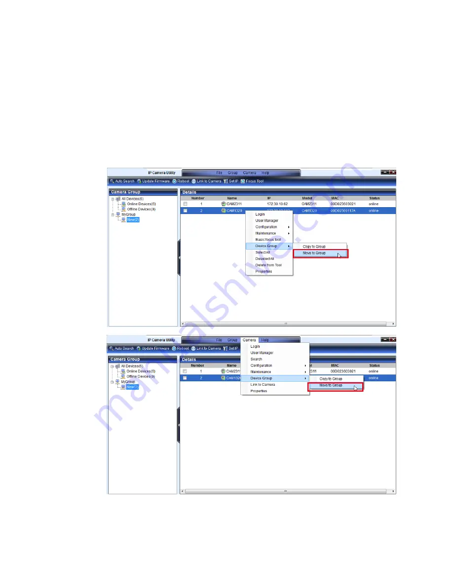 Surveon CAM1200 User Manual Download Page 120