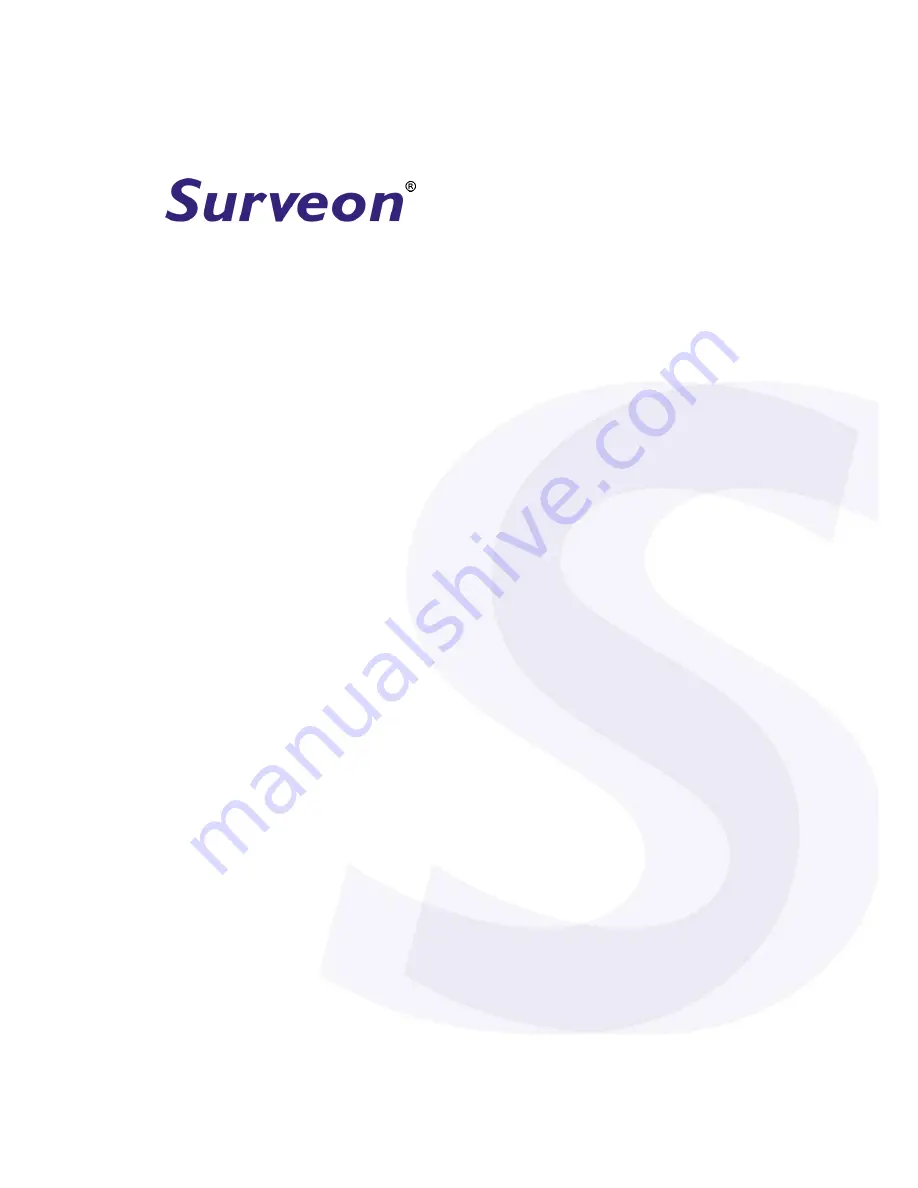 Surveon CAM5130 User Manual Download Page 1