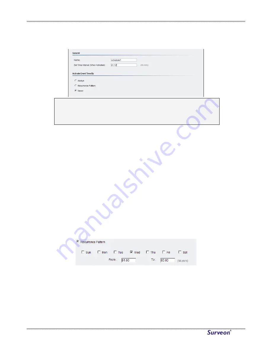 Surveon CAM5130 User Manual Download Page 50