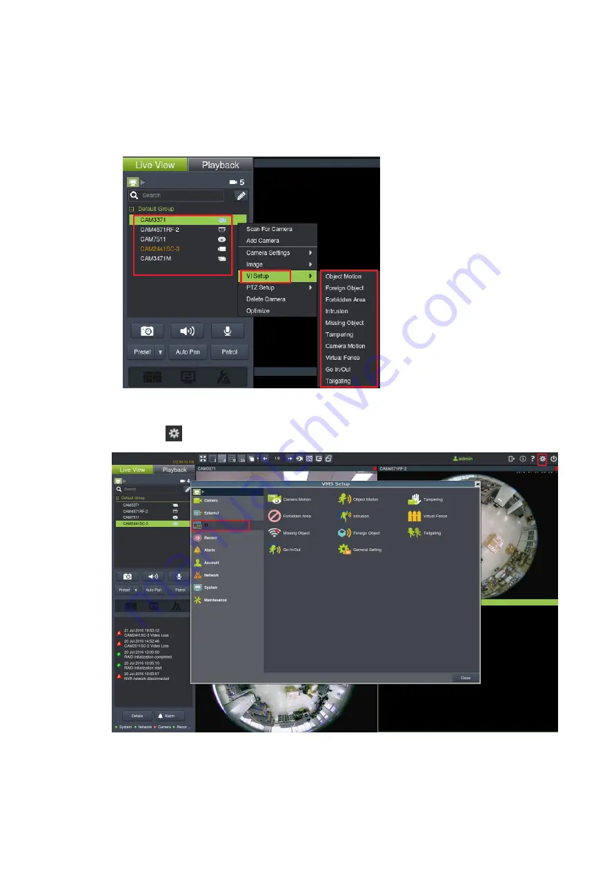 Surveon NVR7312(2U) User Manual Download Page 159