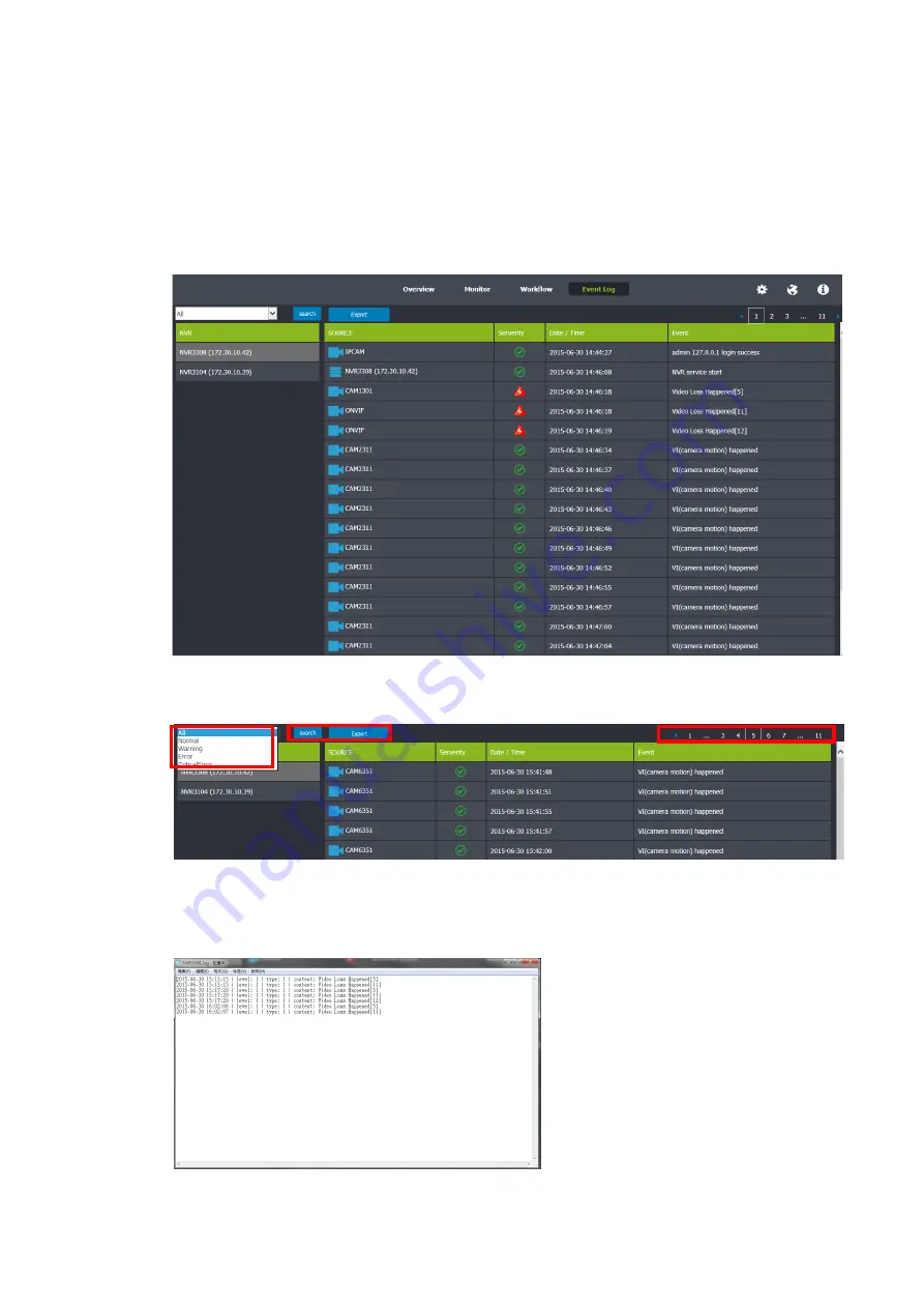 Surveon NVR7312(2U) User Manual Download Page 348