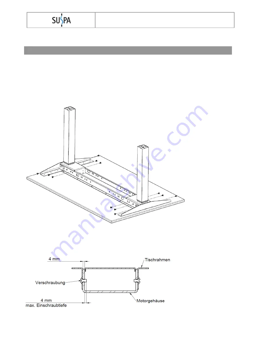 Suspa VariFrame Assembly Instructions Manual Download Page 25